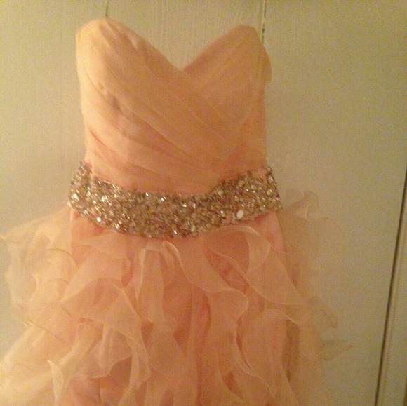 Blush Maggie Sottero Prom Dress